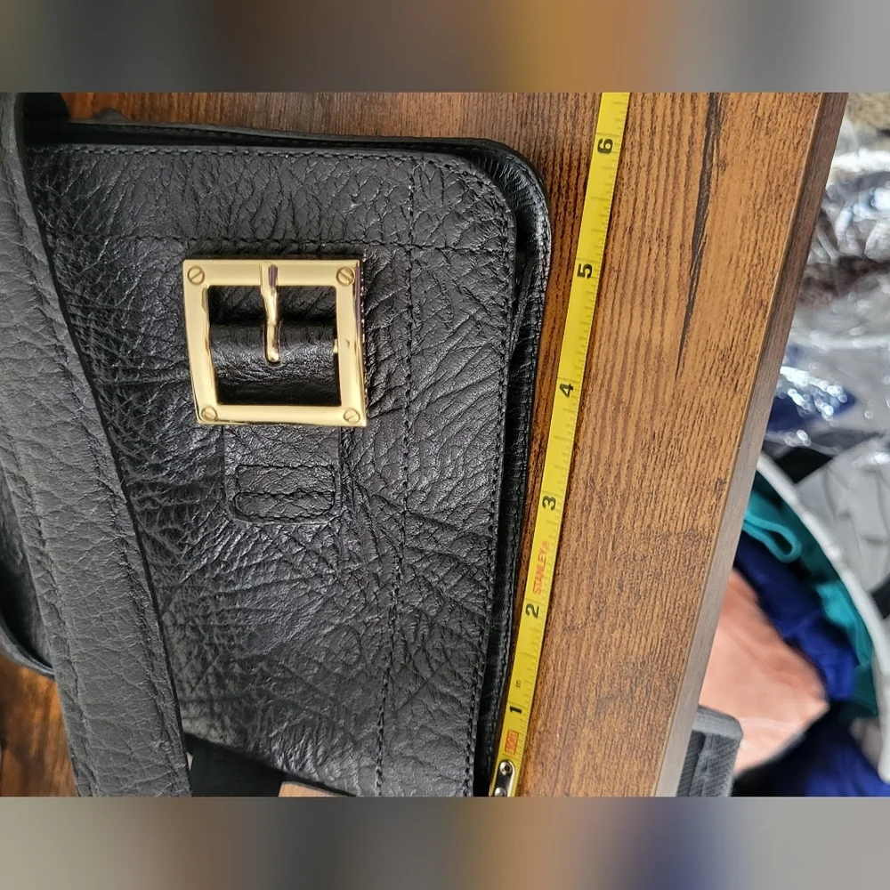 Tory Burch Soft Leather Side Zip Moto 4